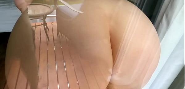  Big Fat Ass Mom Window and Balcony Exhibitionist
